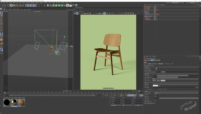 Aggiunta di un piano riflettente come Fill Light alternativa: per un effetto più morbido.
