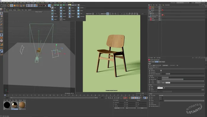 Aggiunta di un piano riflettente come Fill Light alternativa: per un effetto più morbido.
