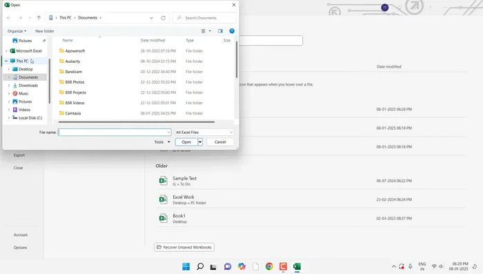 Ripara il file danneggiato.
