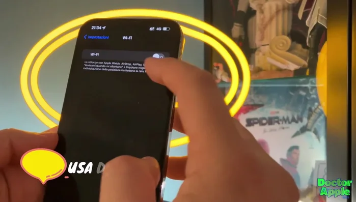 Limitare l'uso del GPS.