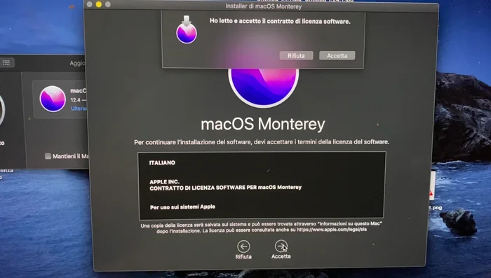 Inserisci la password del tuo Mac.