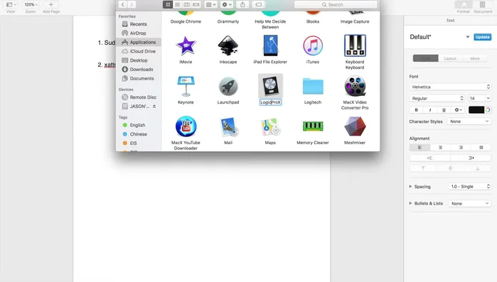 Elimina eventuali spazi nel nome dell'applicazione.