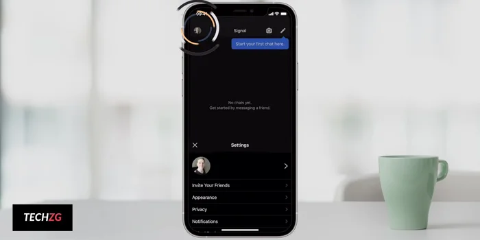 Attivazione della Sicurezza dello Schermo (per nascondere le chat)