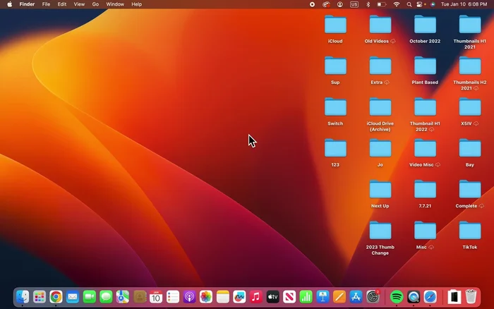 Aprire l'app dal Launchpad o dal desktop.