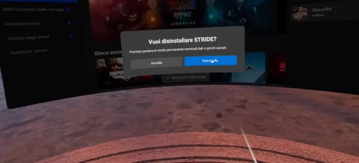 Aspetta il completamento dell'installazione e verifica la sincronizzazione.