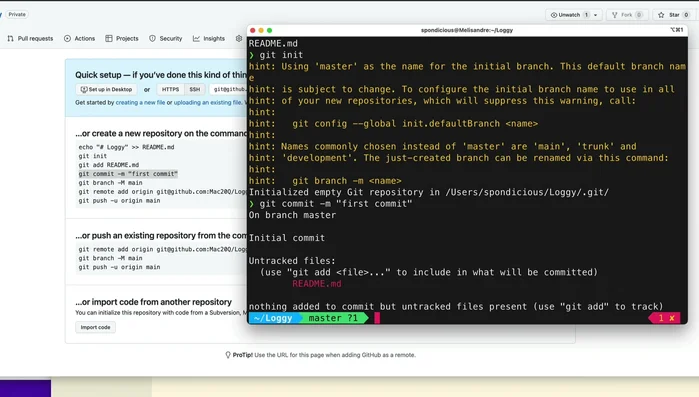 Aggiungi il repository remoto di GitHub: `git remote add origin <URL_del_tuo_repository>`