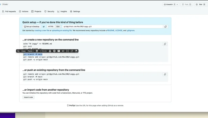 Aggiungi il repository remoto di GitHub: `git remote add origin <URL_del_tuo_repository>`